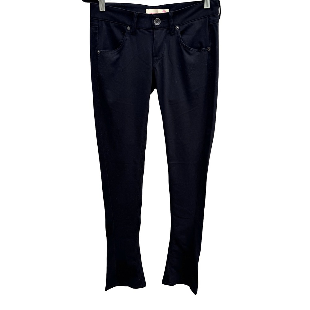 Fornarina Vintage Italian Y2K Steampunk Goth Slim Stretch Flare Hem Jeans‎ 28